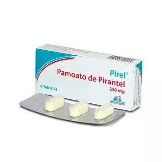 Pirel Pamoato Pirantel 250 Mg