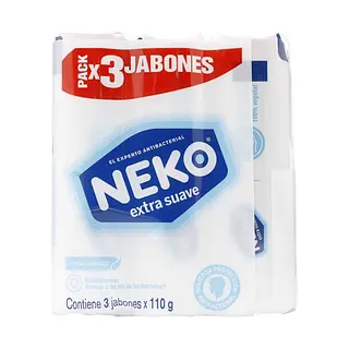 Jabones Antibacterial Neko Extra Suave