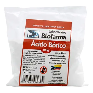 Acido Borico Dr Sana