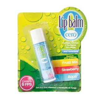 Protector Labial Lip Balm Cero Aqua