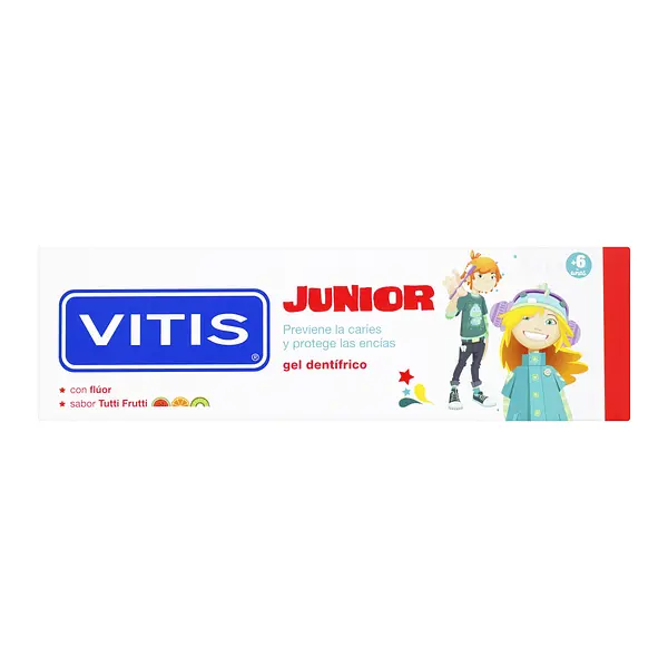 Crema Dental Vitis Junior Gel