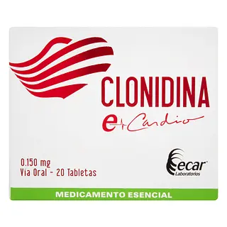 Clonidina 0,150 Mg