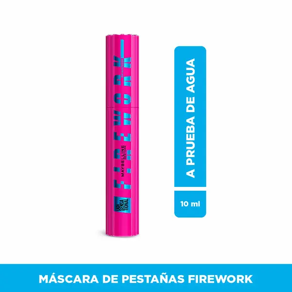 Pestañina Maybelline Lash Sensational Firew Negra