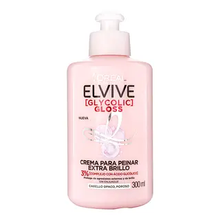 Crema Para Peinar Elvive Glycolic Gloss