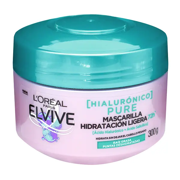 Mascarilla Capilar Hialuronico Pure Elvive
