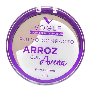 Polvo Compacto Arroz Porcelana