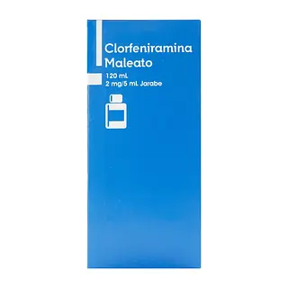 Clorfeniramina 2mg / 5ml Jarabe
