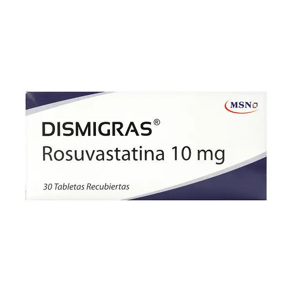Dismigras Rosuvastatina 10 Mg