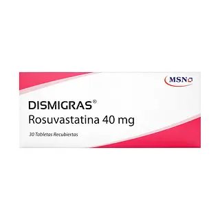Dismigras Rosuvastatina 40 Mg