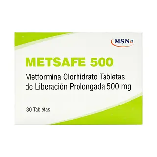 Metsafe Metformina 500 Mg