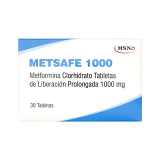 Metsafe Metformina 1000 Mg
