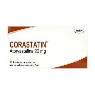 Corastatin Atorvastatina 20 Mg