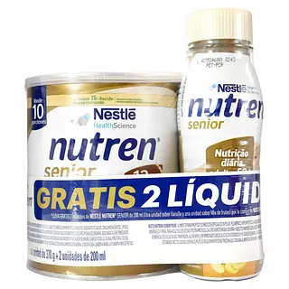 Nutren Active Vainilla + 2 Nutren Liquido