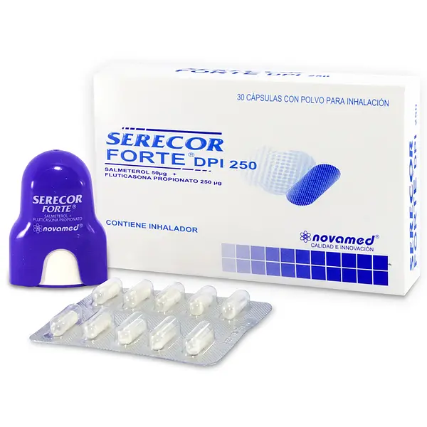 Serecor Dpi 250 Mcg Con Inhalador