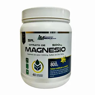 Sr. Citrato De Magnesio 500 Mg Vainilla