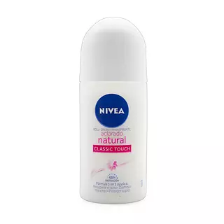 Desodorante Nivea Rollon Aclarado Natural Clasic Touch Mujer