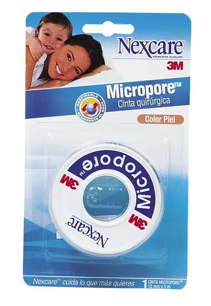Esparadrapo Micropore Color Piel 3m 12 X 5