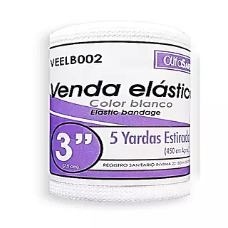 Venda Elastica Blanca