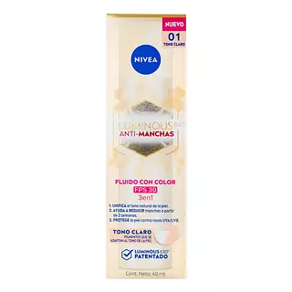 Crema Nivea Luminous Anti-Manchas Fps 30