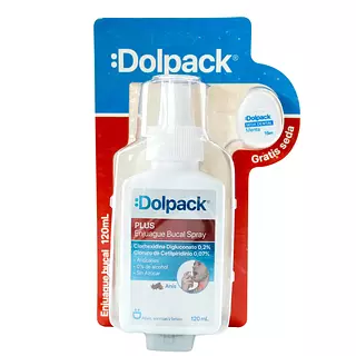 Enjuague Bucal Clorhexidina Dolpack 0.2% Spray