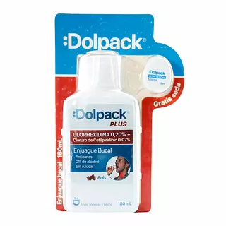 Enjuague Bucal Clorhexidina Dolpack Plus 0.2%