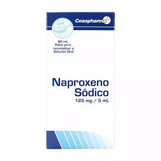 Naproxeno Sódico 125 Mg/5 Ml
