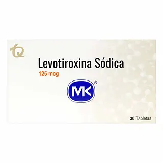 Levotiroxina 125 Mcg