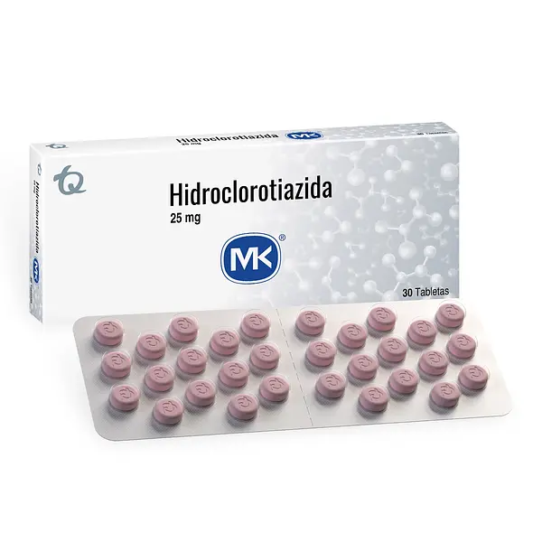 Hidroclorotiazida 25 Mg