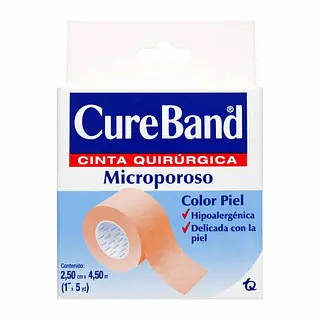 Micropore Piel Cureband Microporoso 1 X 5