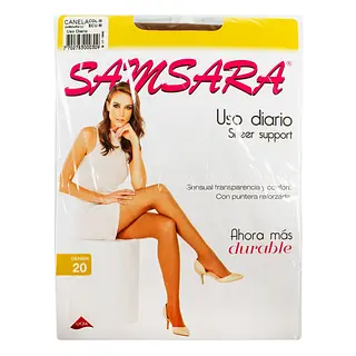 Medias Samsara Sheer Support Canela