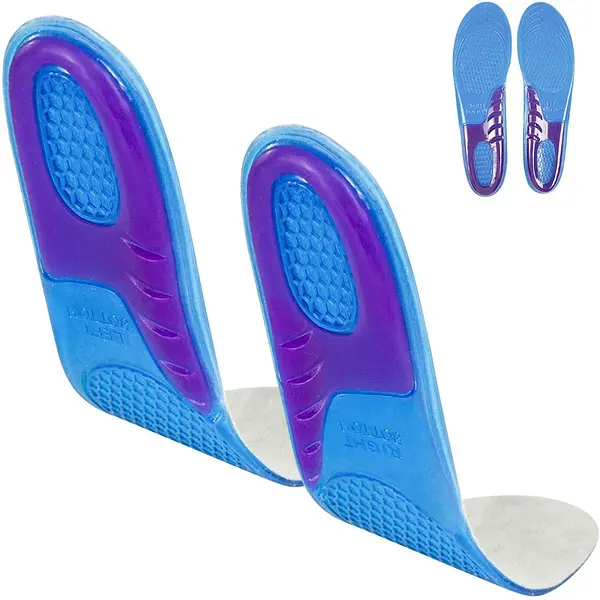 Plantillas Pie Ultra Delgada Gel Talla