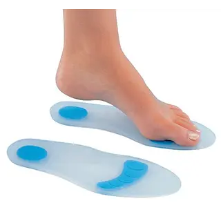 Plantillas Pie Ultra Delgada Gel Talla L