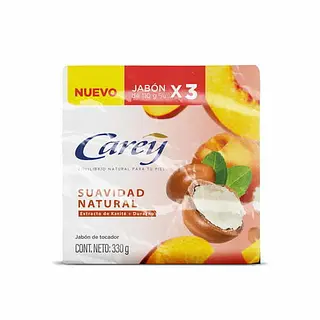 Jabon Carey Suavidad Natural 110 Gr