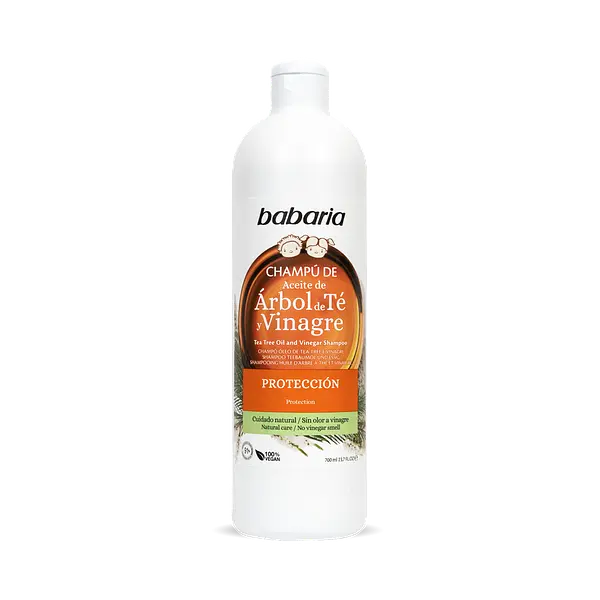 Champu Babaria Aceite Arbol De Té Y Vinagre