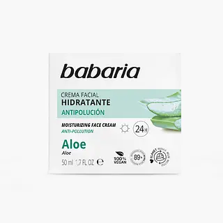 Crema Babaria Facial Hidratante Aloe