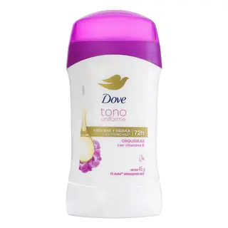 Desodorante Dove Barra Tono Uniforme Orquidea