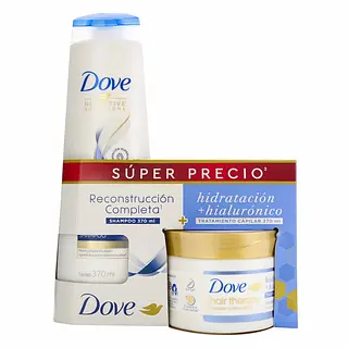 Champu Dove Reconstrucción Completa + Tratamiento Capilar