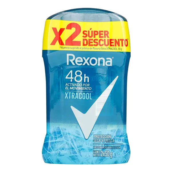 Desodorante Rexona Barra Xtra Cool