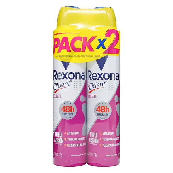 Desodorante Spray Rexona Efficient Delicate
