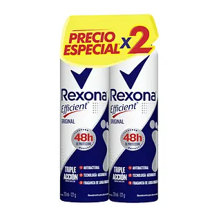Talco Rexona Efficient Original Spray