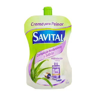 Crema Para Peinar Savital Hialuronico