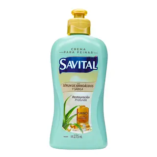 Crema Para Peinar Savital Aminoacidos