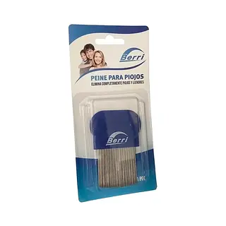 Peine Para Piojos Metalico Berri