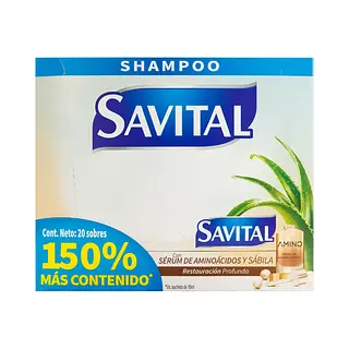 Champu Savital Restaurador Aminoacidos