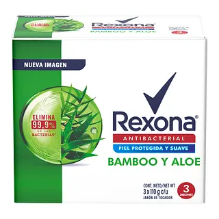 Jabones Rexona Bamboo Y Aloe