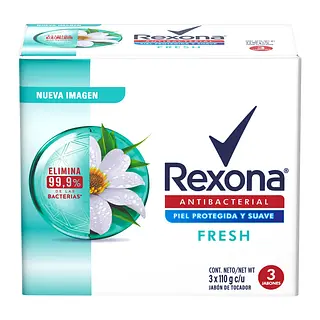 Jabones Rexona Antibacterial Fresh