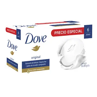 Jabon Dove Blanco 90 Grs