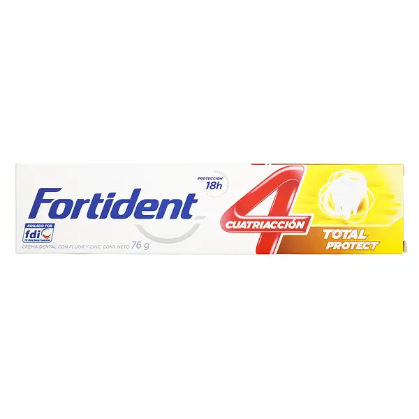 Crema Dental Fortident Total Protect