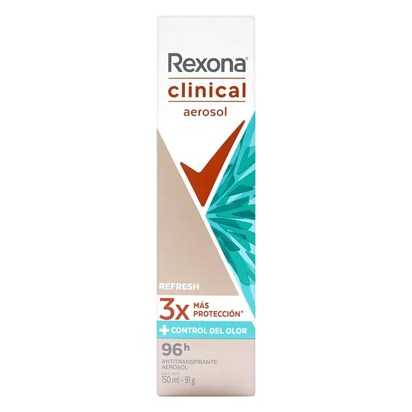 Desodorante Rexona Clinical Mujer Aerosol Refresh