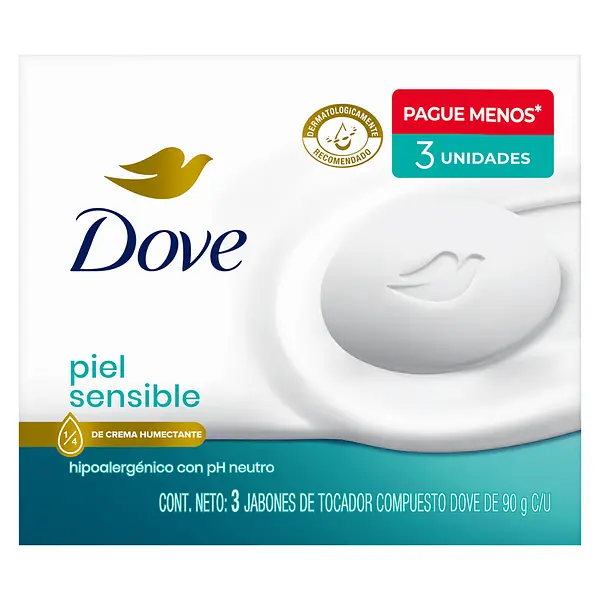 Jabon Dove Piel Sensible